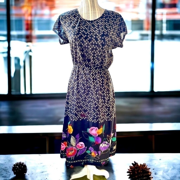 Toni petite, vintage dress and matching bolero, size LP,lightweight,machine wash - Picture 2 of 8